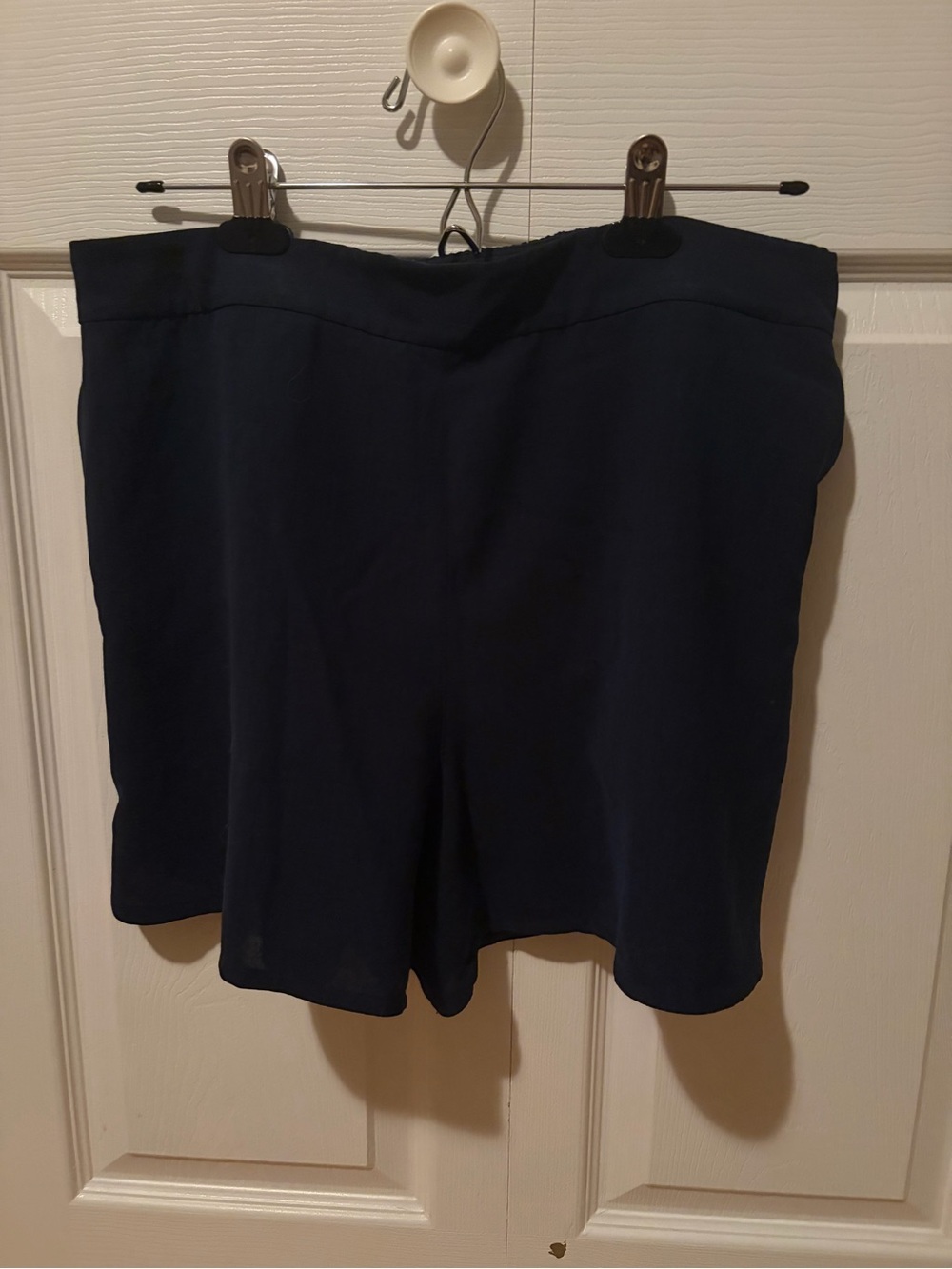 Lululemon Women's Navy High-Waist Tailored Shorts